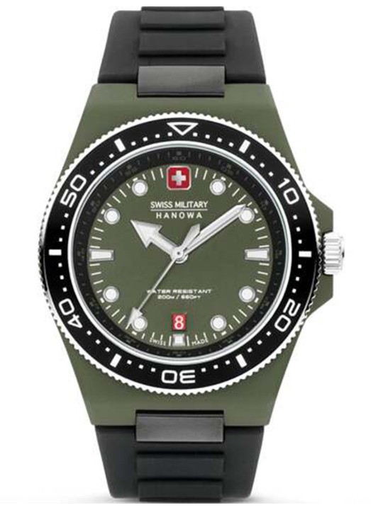 orologio uomo Swiss Military Hanowa SMWGN0001181 Mens Watch Ocean Pioneer 45mm 20ATM