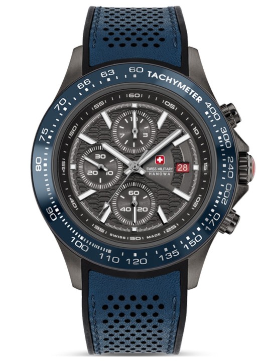 orologio uomo Swiss Military Hanowa SMWGO0003440 Mens Watch Watchman Chrono 43mm 10ATM