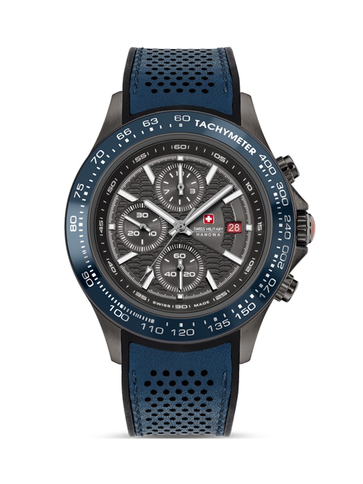 orologio uomo Swiss Military Hanowa SMWGO0003440 Mens Watch Watchman Chrono 43mm 10ATM