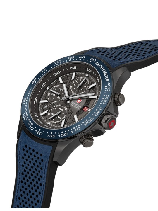 orologio uomo Swiss Military Hanowa SMWGO0003440 Mens Watch Watchman Chrono 43mm 10ATM