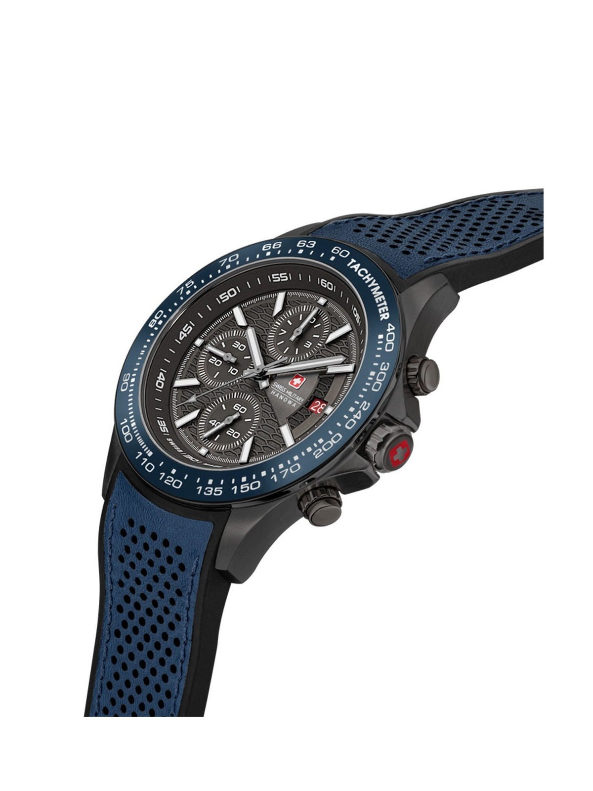 orologio uomo Swiss Military Hanowa SMWGO0003440 Mens Watch Watchman Chrono 43mm 10ATM