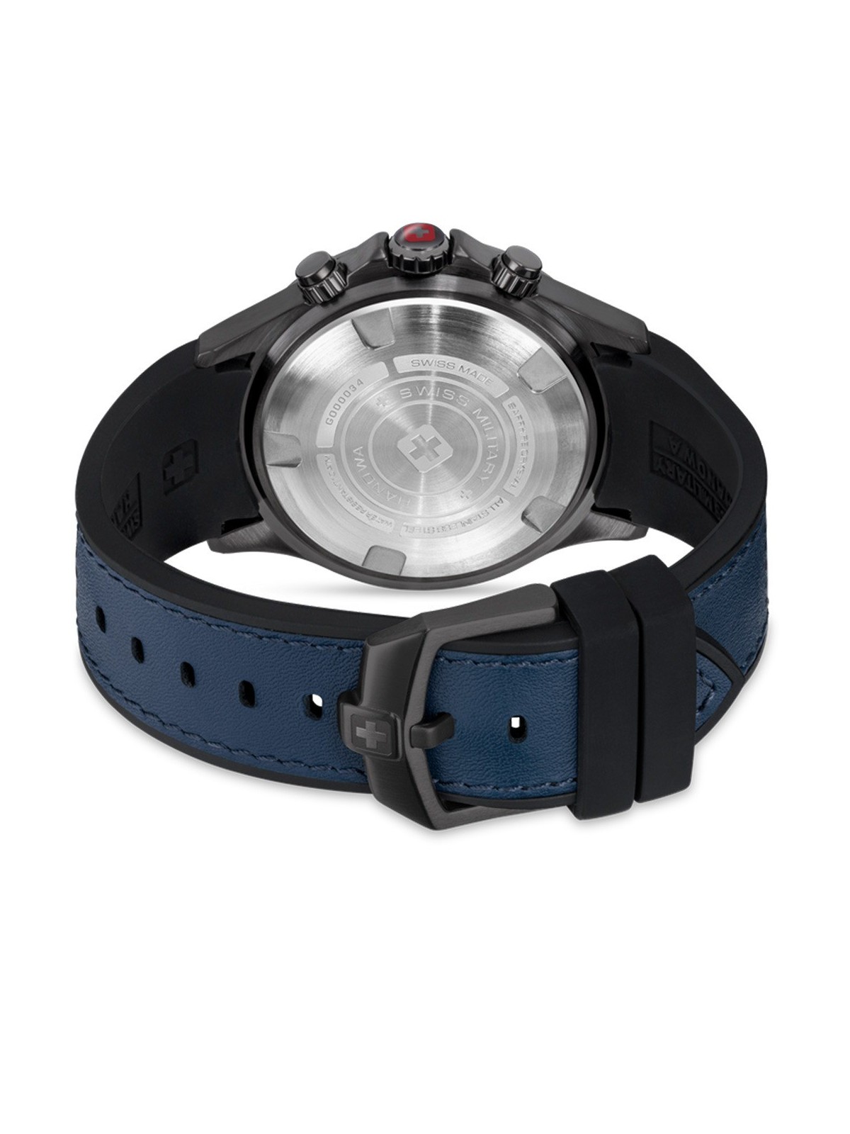 orologio uomo Swiss Military Hanowa SMWGO0003440 Mens Watch Watchman Chrono 43mm 10ATM