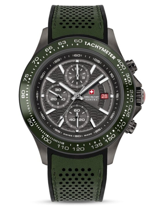 orologio uomo Swiss Military Hanowa SMWGO0003441 Mens Watch Watchman Chrono 43mm 10ATM