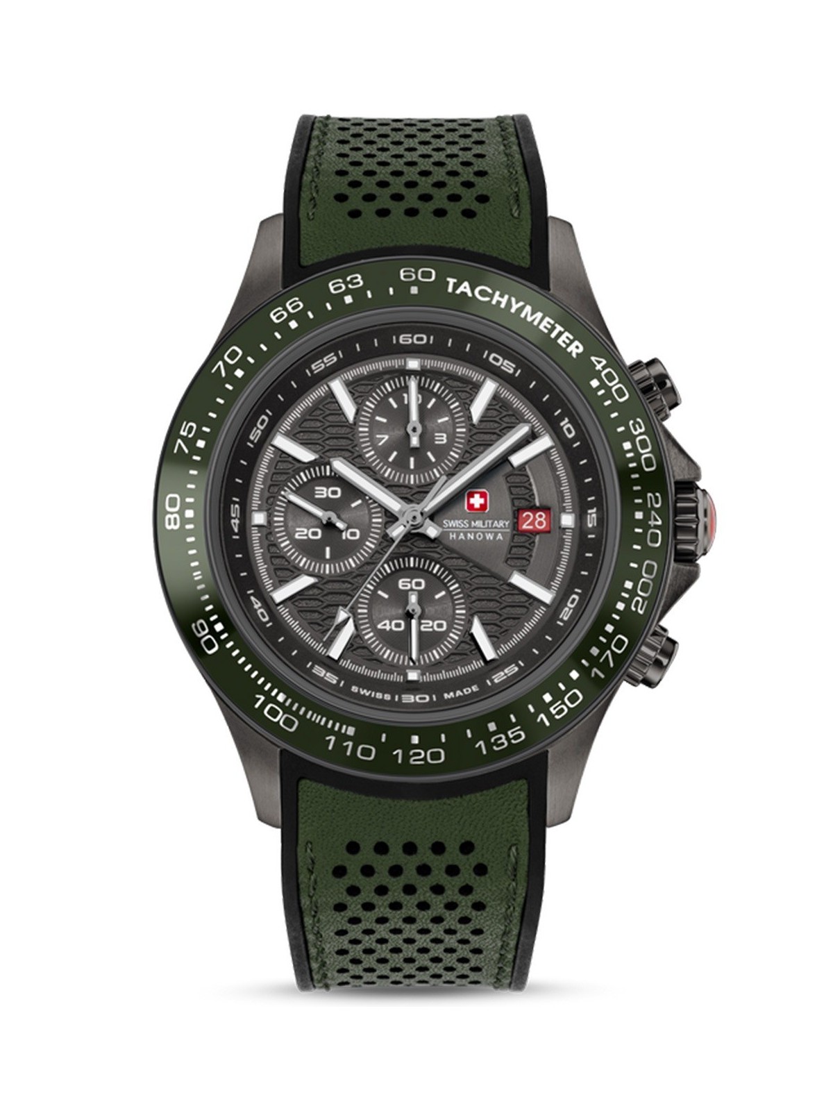 orologio uomo Swiss Military Hanowa SMWGO0003441 Mens Watch Watchman Chrono 43mm 10ATM
