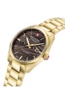 orologio uomo Swiss Military Hanowa SMWGH0006010 Mens Watch Golden Beech 42mm 10ATM