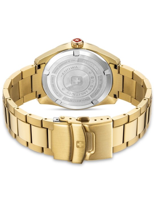 orologio uomo Swiss Military Hanowa SMWGH0006010 Mens Watch Golden Beech 42mm 10ATM