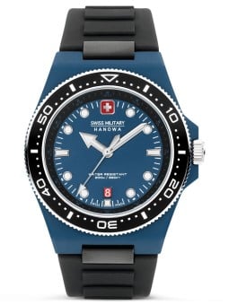 orologio uomo Swiss Military Hanowa SMWGN0001184 Mens Watch Ocean Pioneer 45mm 20ATM