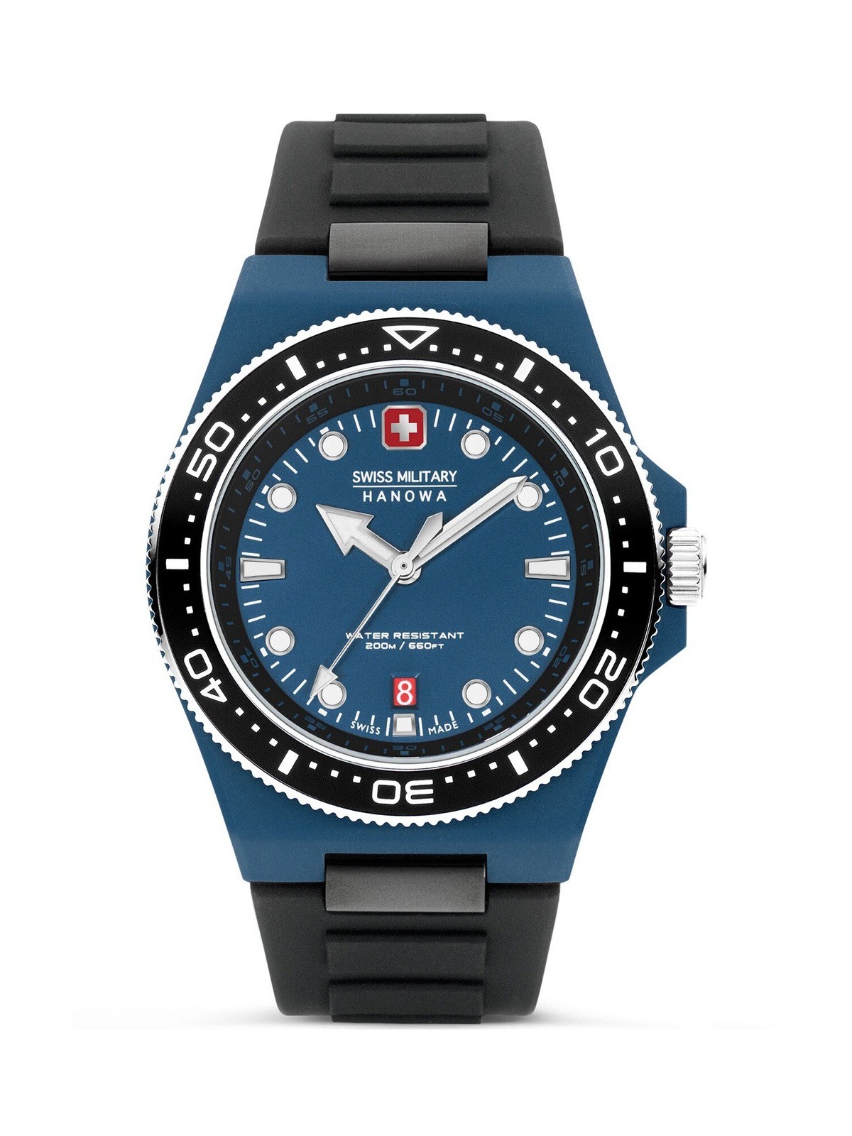orologio uomo Swiss Military Hanowa SMWGN0001184 Mens Watch Ocean Pioneer 45mm 20ATM