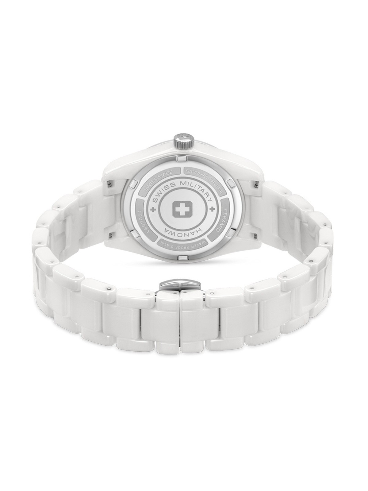 orologio donna Swiss Military Hanowa SMWLG0005101 Ladies Watch Swiss Recruit Lady Ceramic 32mm 5ATM