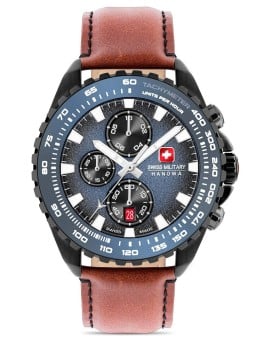 orologio uomo Swiss Military Hanowa SMWGC0001831 Mens Watch Stone Marten Chrono 45mm 10ATM