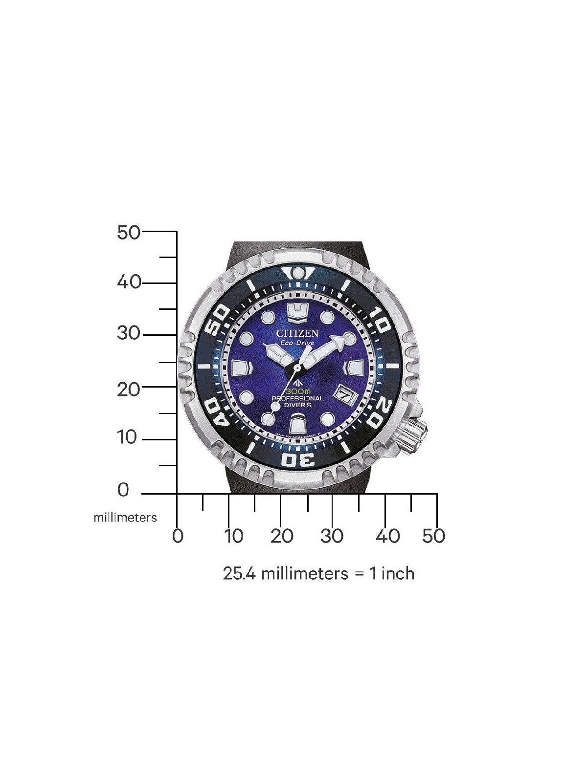 orologio uomo Citizen BN1025-08L Mens Watch Promaster Prof. Diver Solar 46mm 30ATM
