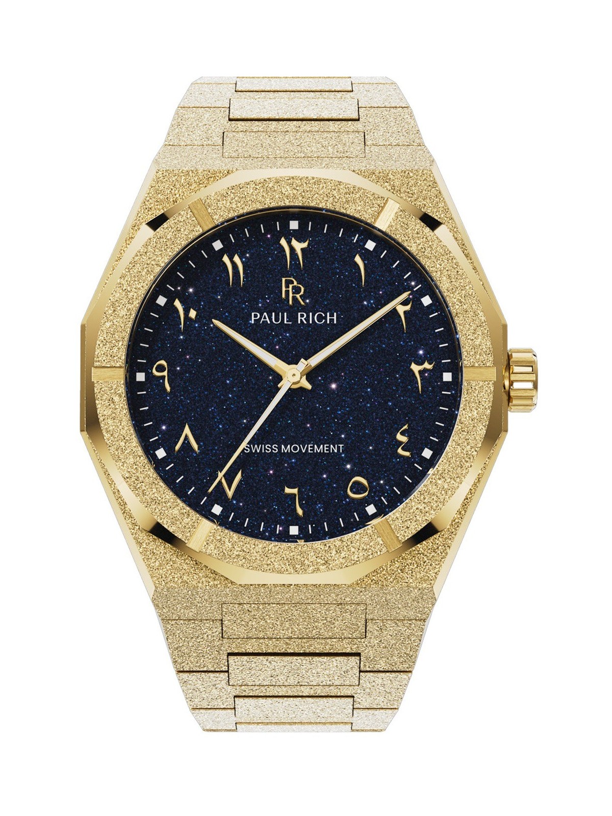 Paul Rich PR-45214 Mens Watch Frosted Star Dust II Desert 43mm 5ATM
