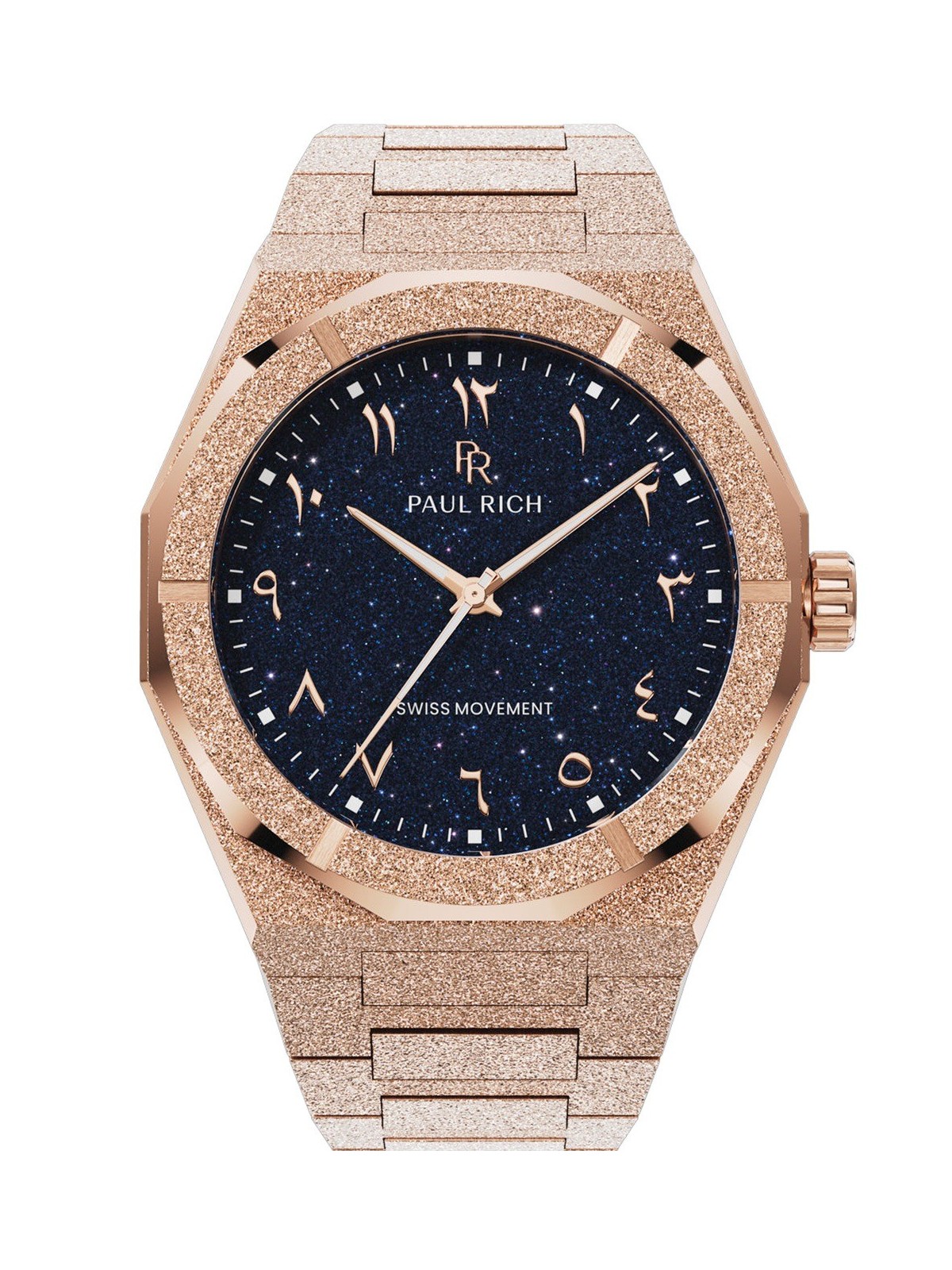 Paul Rich PR-45235 Mens Watch Frosted Star Dust II Sahara 43mm 5ATM