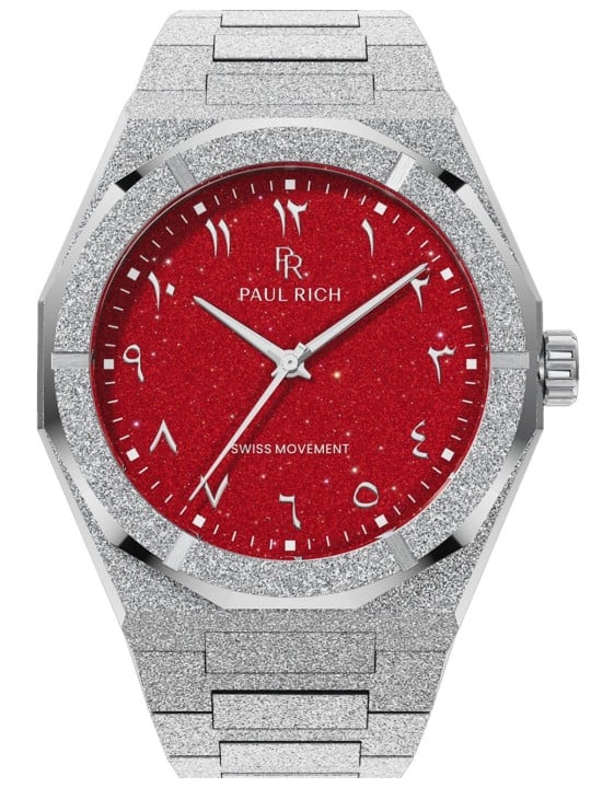 Paul Rich PR-45236 Mens Watch Frosted Star Dust II Pasha 43mm 5ATM