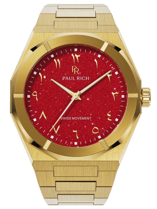 Paul Rich PR-45239 Mens Watch Star Dust II Arabic 43mm 5ATM