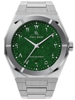 Paul Rich PR-45253 Mens Watch Star Dust II Emerald Mirage 43mm 5ATM