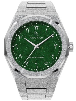 Paul Rich PR-45269 Mens Watch Frosted Star Dust II Emerald Mirage 43mm 5ATM