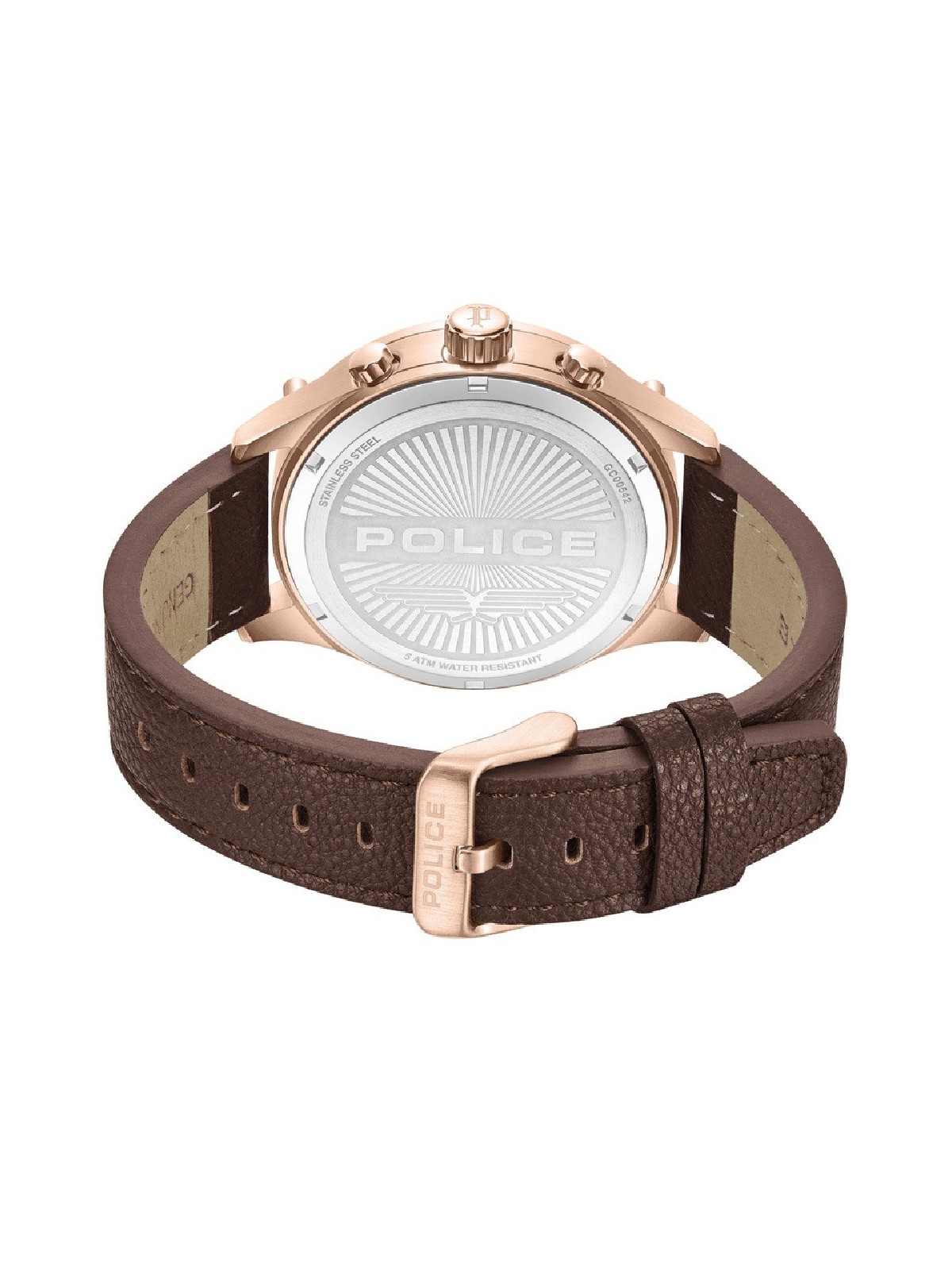 orologio uomo Police PEWGC0054204 Mens Watch Wadden Chrono 46mm 5ATM