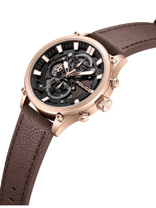 orologio uomo Police PEWGC0054204 Mens Watch Wadden Chrono 46mm 5ATM