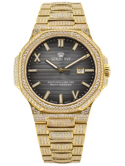 orologio uomo Louis XVI LXVI1602 Mens Watch Renaissance Iced Out Limited 40mm 5ATM