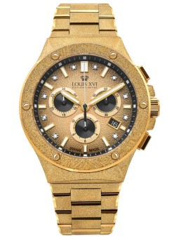 orologio uomo Louis XVI LXVI1213 Mens Watch Le Monarque Frosted Chrono Limited 42mm 10ATM
