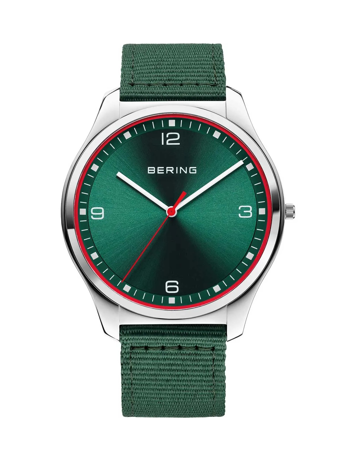 BERING 18342-508 Orologio da polso uomo al quarzo cassa in acciaio inox 43 mm