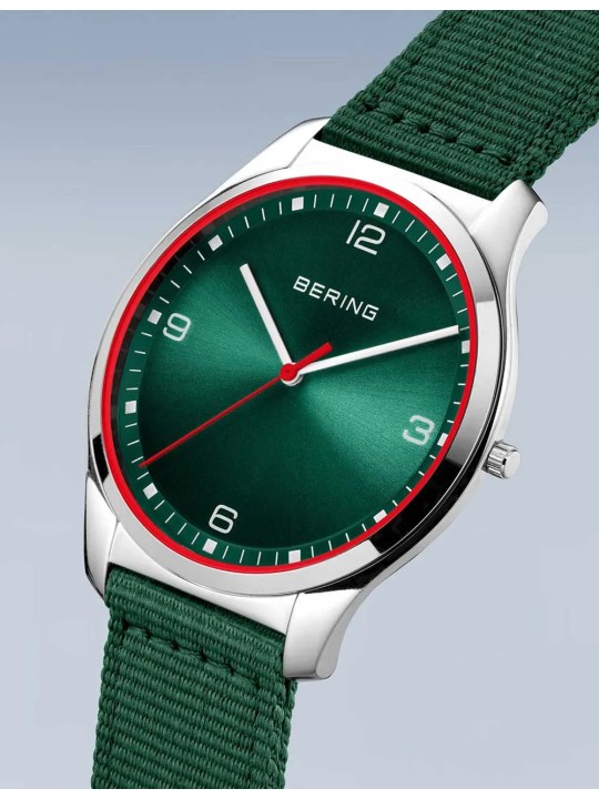 BERING 18342-508 Orologio da polso uomo al quarzo cassa in acciaio inox 43 mm