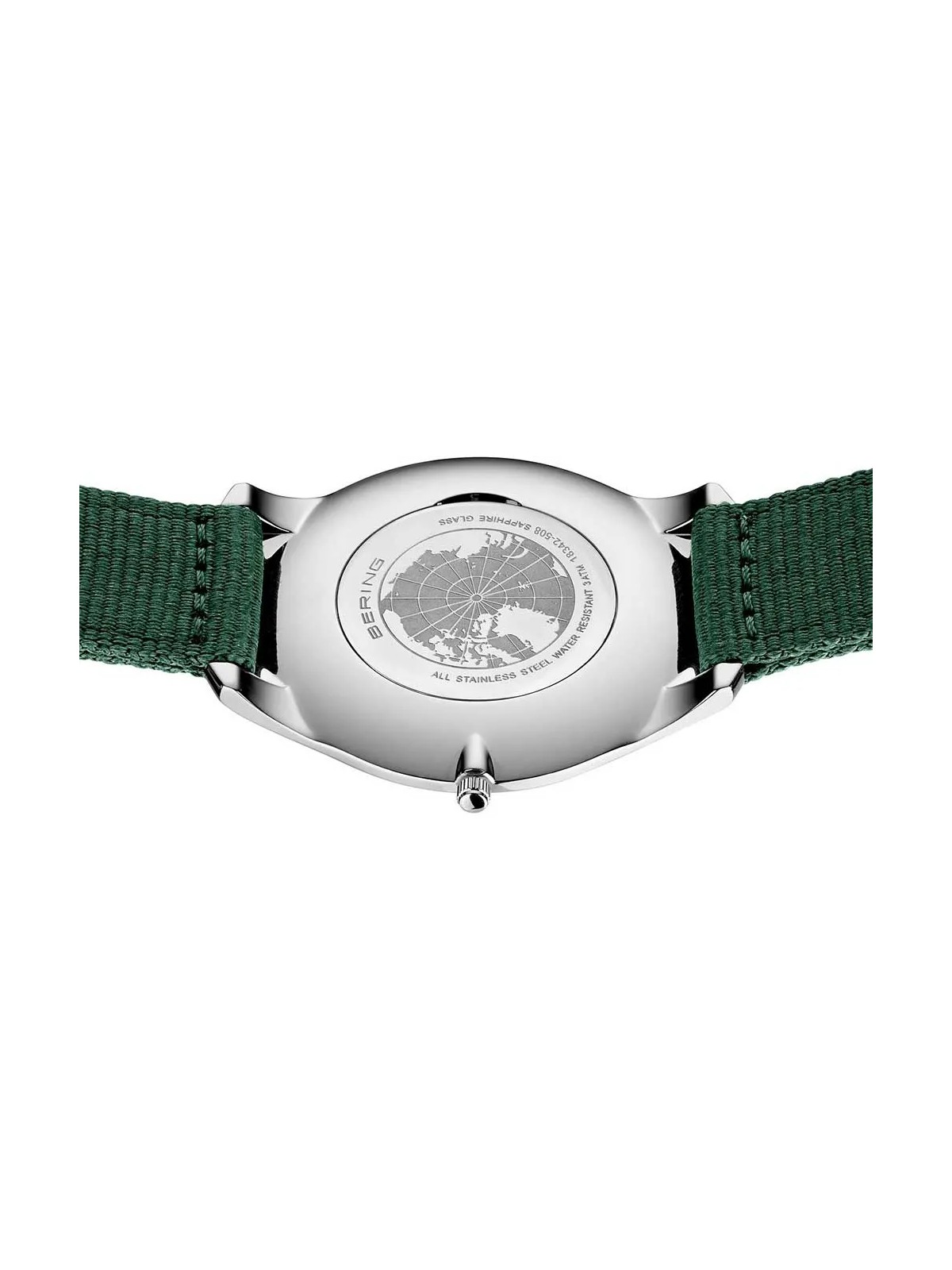 BERING 18342-508 Orologio da polso uomo al quarzo cassa in acciaio inox 43 mm