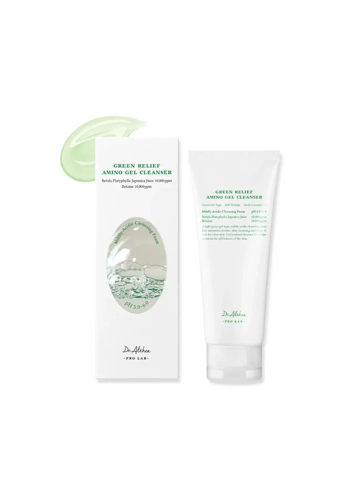 Dr.Althea Green Relief Amino Gel Cleanser 100ml Gel detergente donna