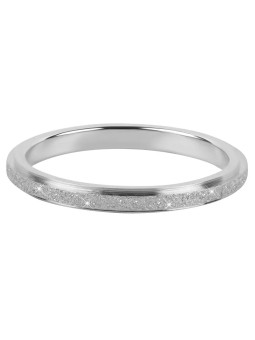 Troli Anello in acciaio scintillante - Diametro: 57 mm donna