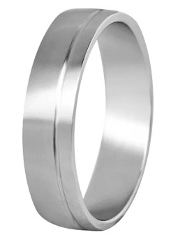Beneto Exclusive Fede nuziale da uomo in acciaio SPP06 - Diametro: 62 mm donna