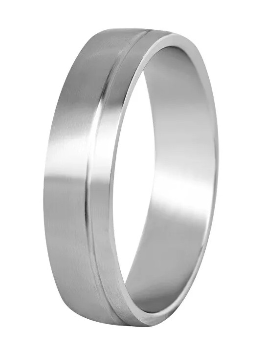 Beneto Exclusive Fede nuziale da uomo in acciaio SPP06 - Diametro: 62 mm donna