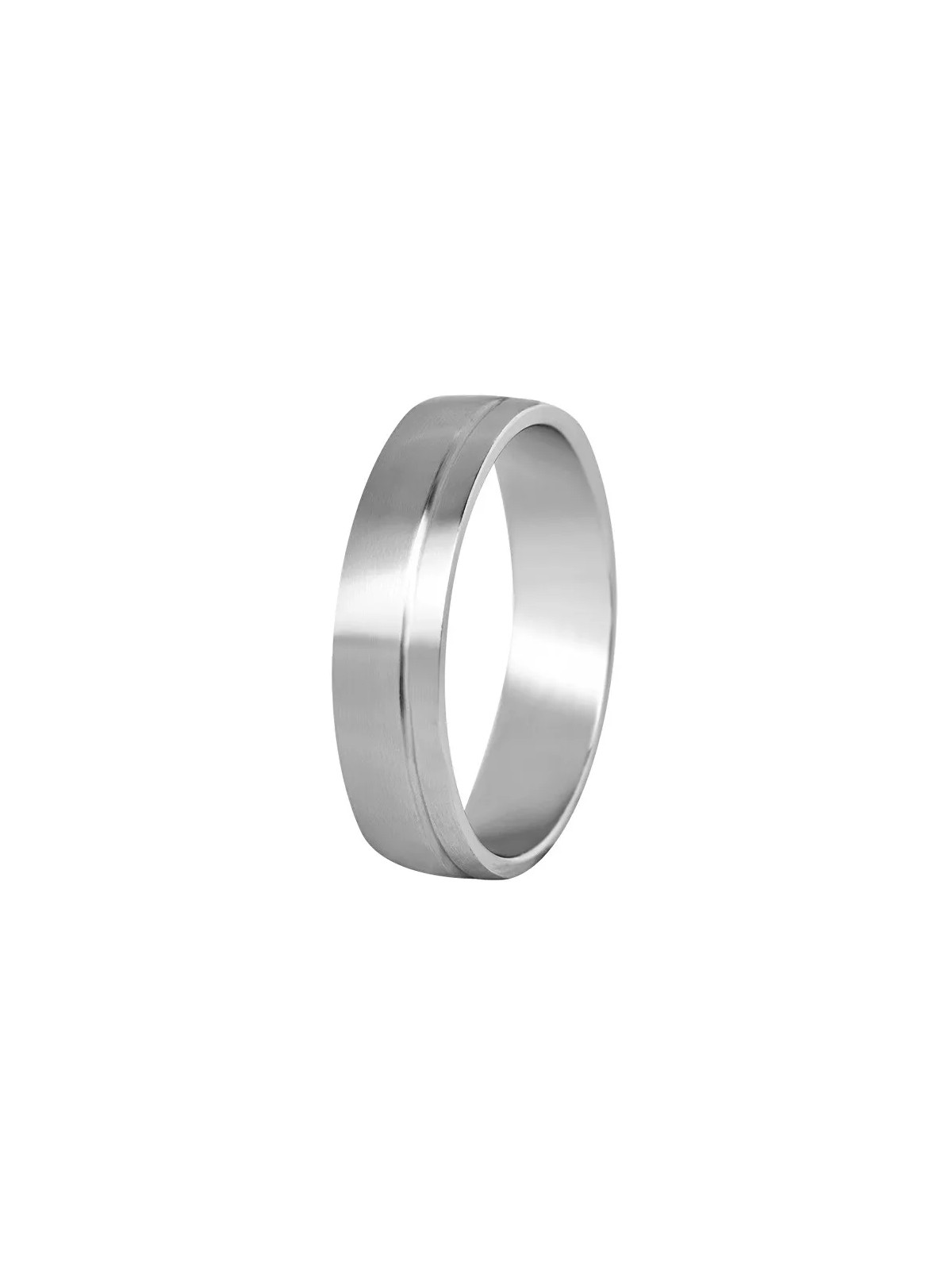 Beneto Exclusive Fede nuziale da uomo in acciaio SPP06 - Diametro: 62 mm donna