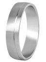 Beneto Exclusive Fede nuziale da uomo in acciaio SPP06 - Diametro: 62 mm donna