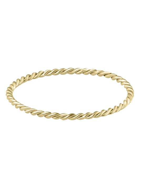 Troli Anello minimalista placcato oro - Diametro: 50 mm donna
