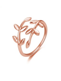 Anello Beneto aperto in bronzo con design originale AGG468-RG donna