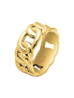 Pierre Lannier Distintivo anello placcato oro Roxane BJ09A320 - Diametro: 52 mm donna