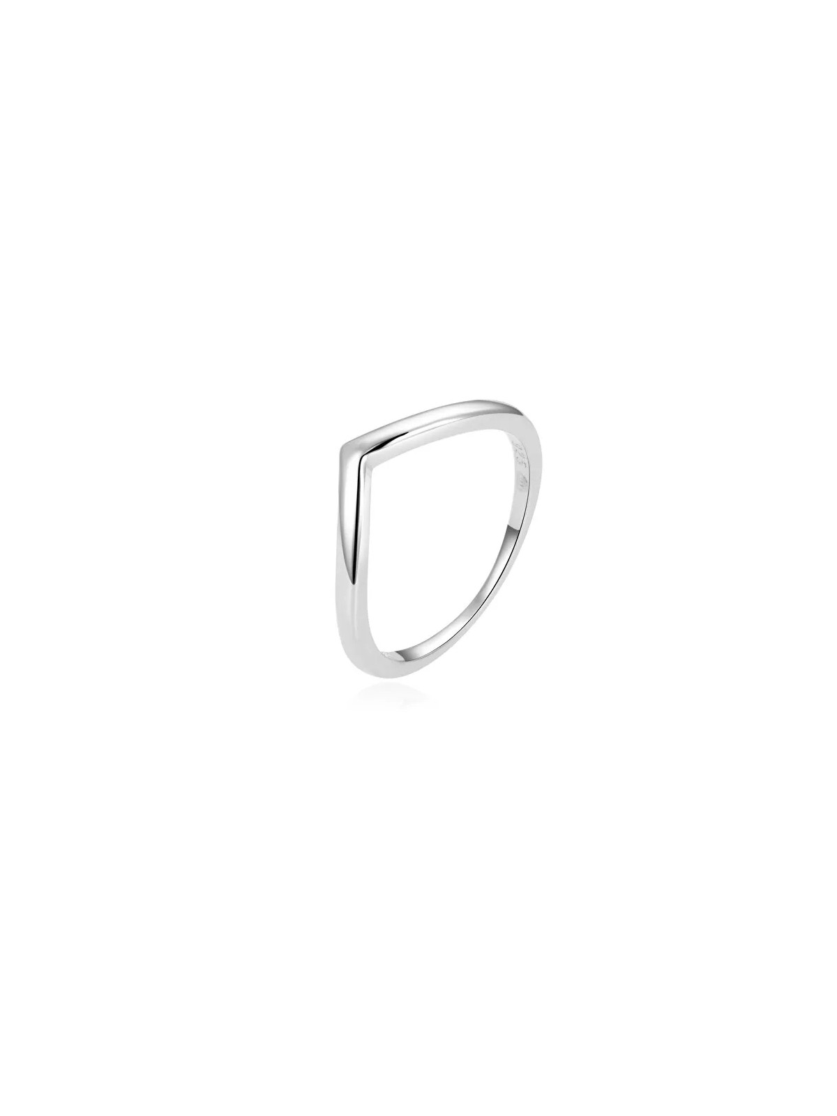 Beneto Anello minimalista in argento AGG445L - Diametro: 50 mm donna