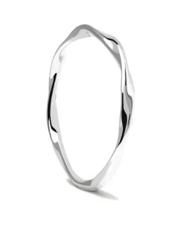 PDPAOLA Anello minimalista in argento SPIRAL Silver AN02-804 - Diametro: 52 mm donna