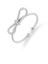Troli Anello distintivo in acciaio con fiocco VABRAR001S donna