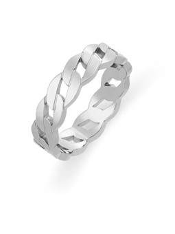 Troli Elegante anello in acciaio - Diametro: 54 mm donna