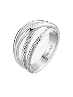Brosway Anello distintivo in acciaio Amy BAY31 - Diametro: 56 mm donna