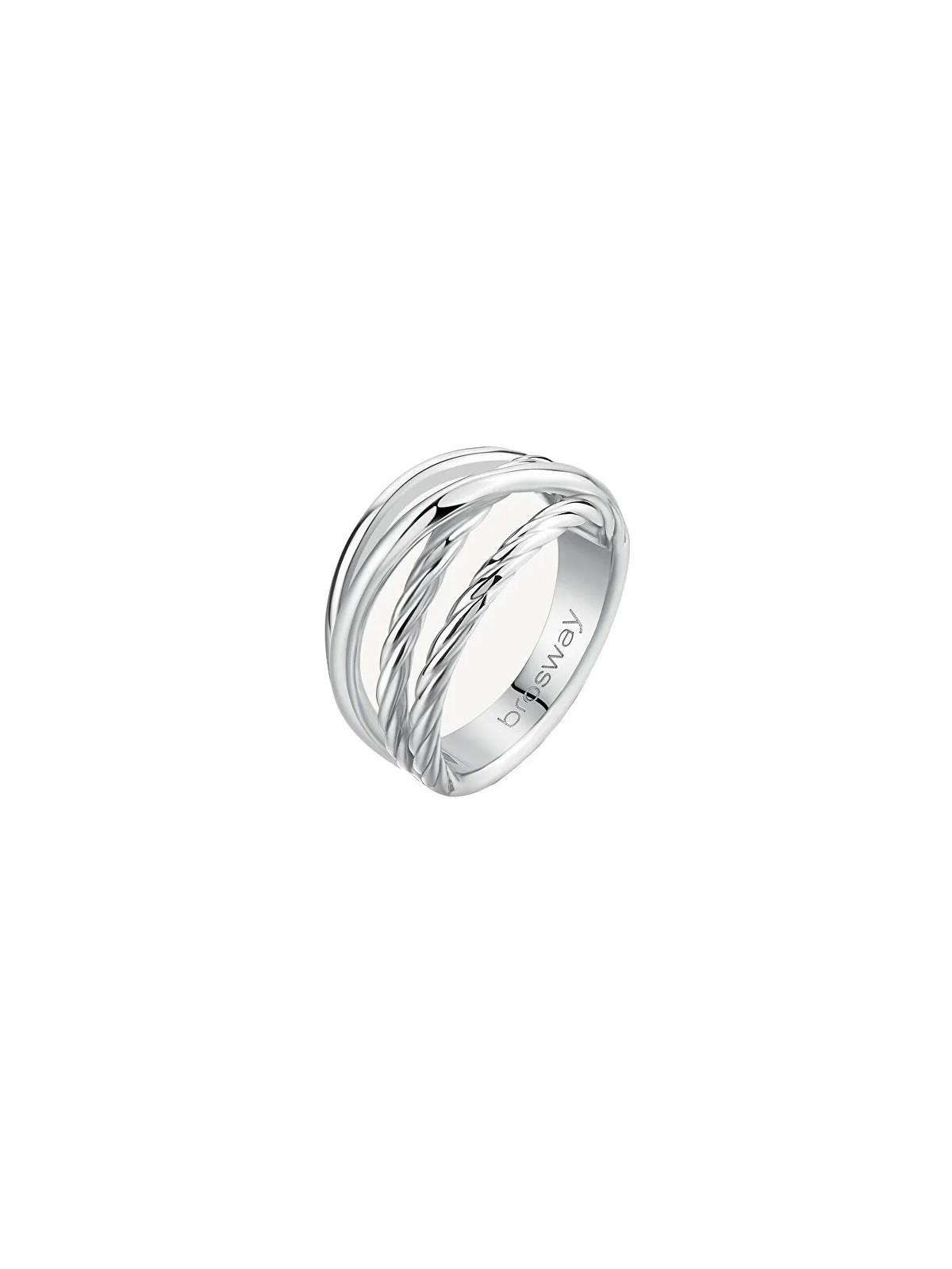 Brosway Anello distintivo in acciaio Amy BAY31 - Diametro: 56 mm donna