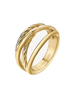 Brosway Anello Amy BAY32 placcato oro audace - Diametro: 54 mm donna