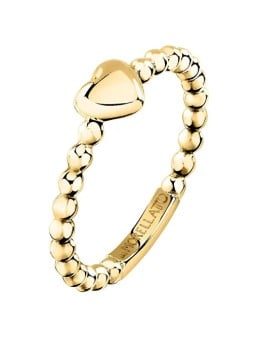 Morellato Delicato anello a cuore placcato oro Talismani SAIX29 - Diametro: 56 mm donna