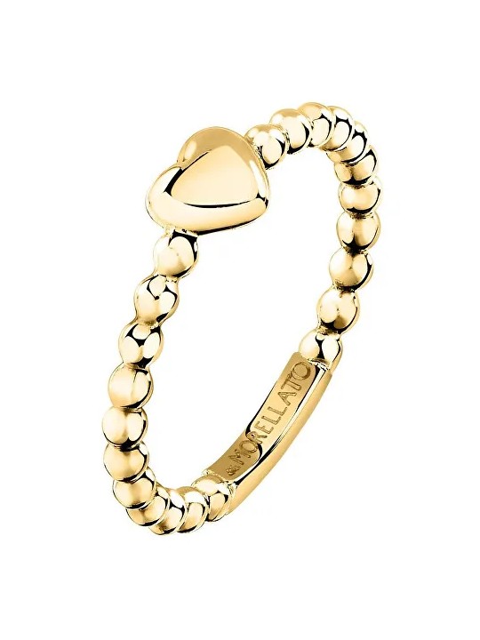 Morellato Delicato anello a cuore placcato oro Talismani SAIX29 - Diametro: 56 mm donna