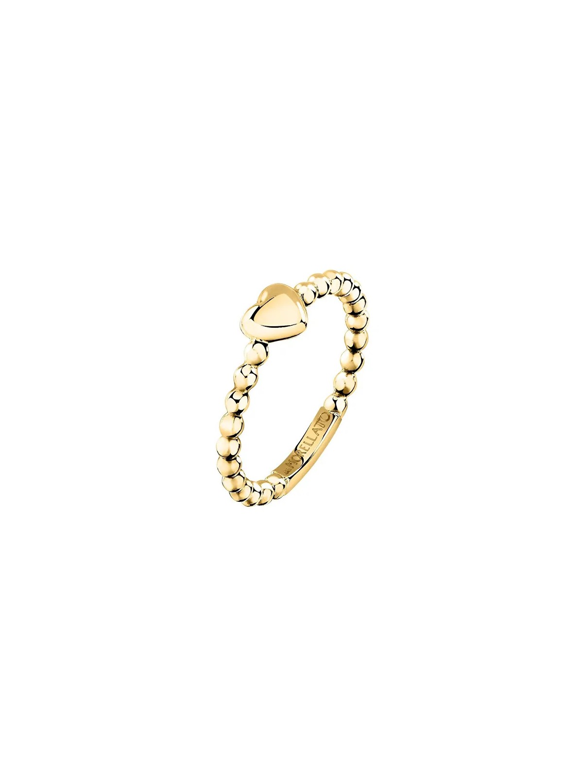 Morellato Delicato anello a cuore placcato oro Talismani SAIX29 - Diametro: 56 mm donna