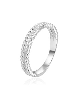 Agato Anello originale in argento AGT-R23W - Diametro: 52 mm donna