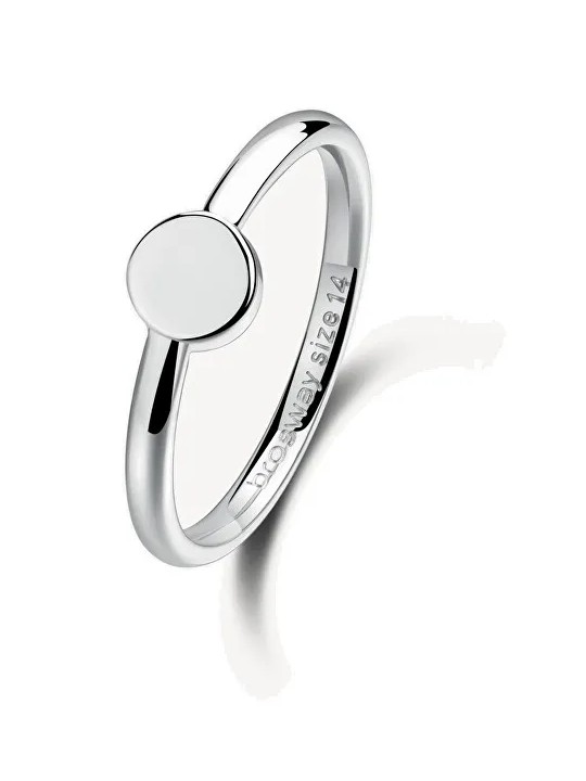 Brosway Anello minimalista in acciaio Essential BNL123 - Diametro: 52 mm donna