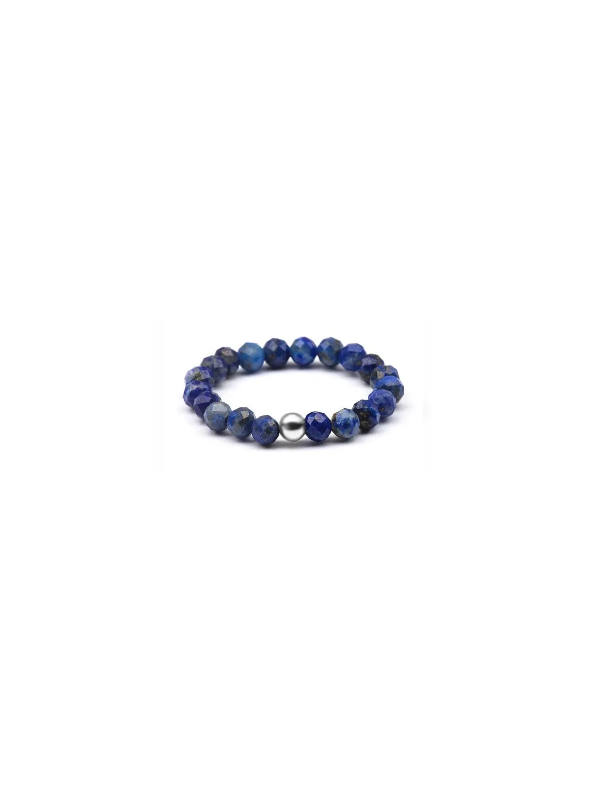 Agato Anello con perle di lapislazzuli POL-R02 - Diametro: 53 mm donna